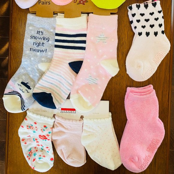 BRAND NEW Baby Toddler Girl 1-3 Years Socks Bundles - Picture 2 of 2